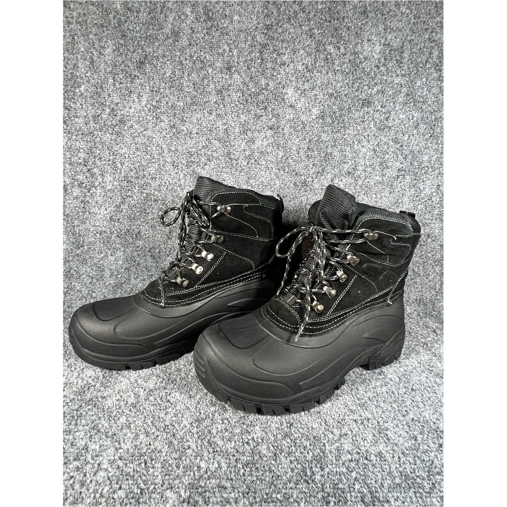 Weatherproof‎ Thinsulate Black Suede Men's Boot Sz 11